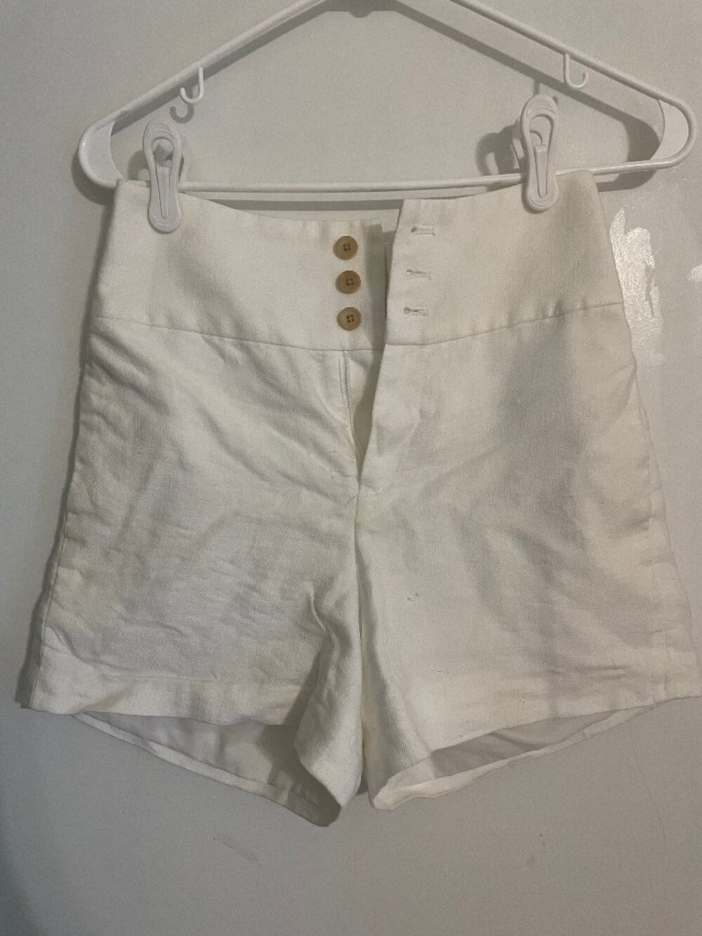 J. Crew High-waisted Linen Short (00)